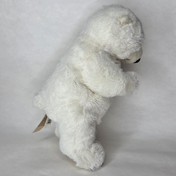 Cuddly White Plush Bear Toy - Picture 4 of 9